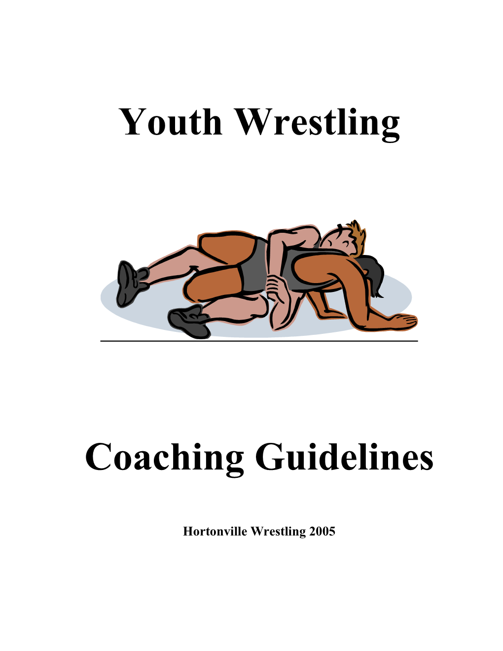 Youth Wrestling Coaching Guidelines