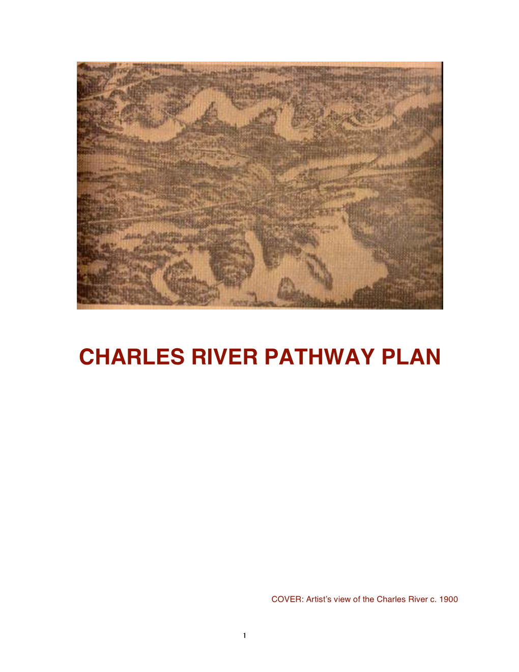 1975 Charles River Pathway Plan
