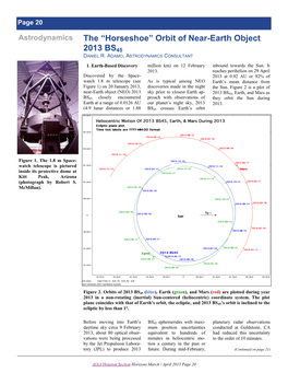 The “Horseshoe” Orbit of Near-Earth Object 2013 BS45 DANIEL R