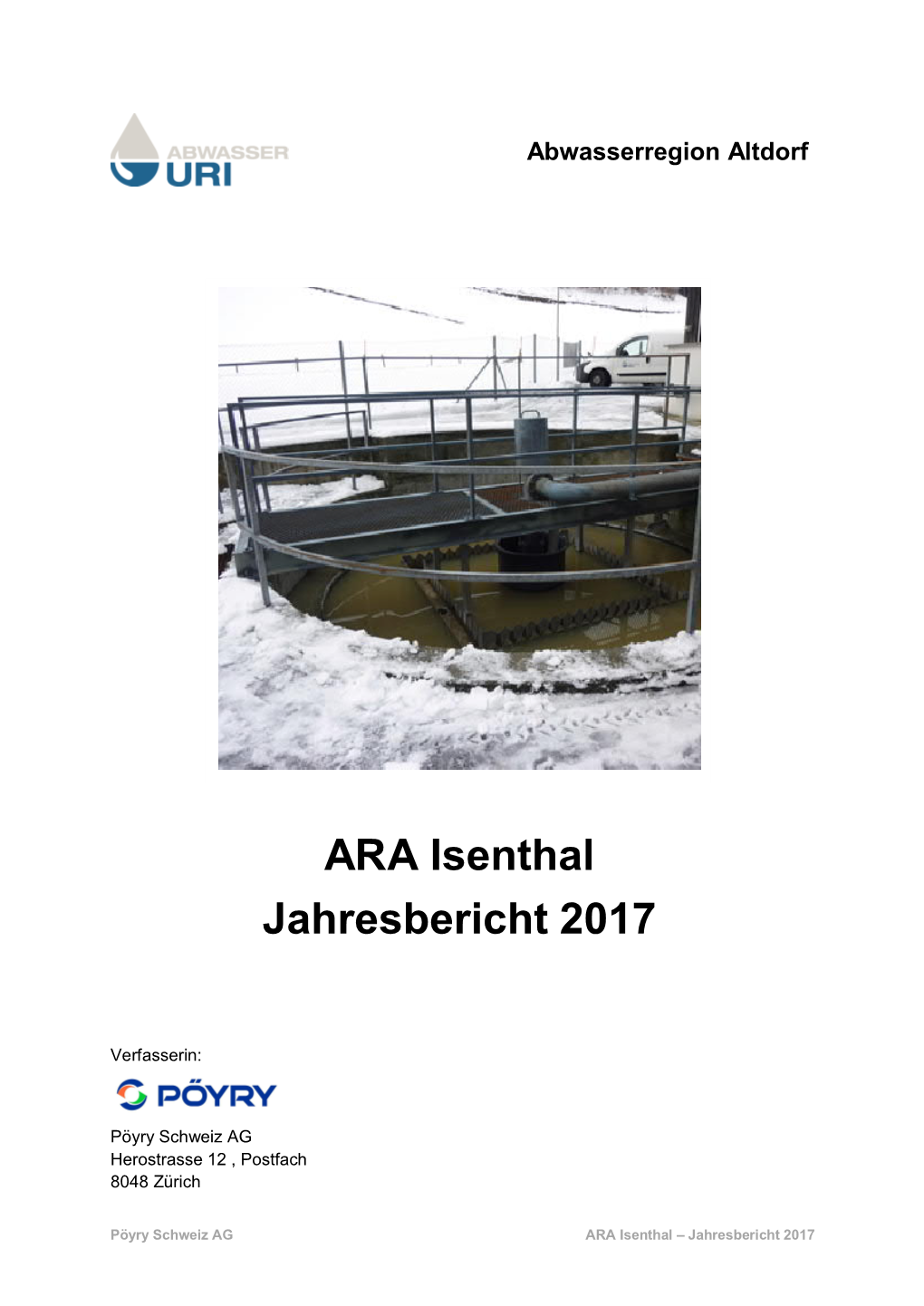 ARA Isenthal Jahresbericht 2017