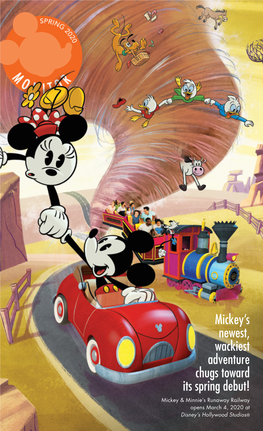 Mickey's Newest, Wackiest Adventure Chugs Toward Its Spring Debut!