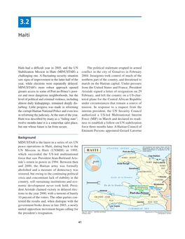 Haiti Mission Review