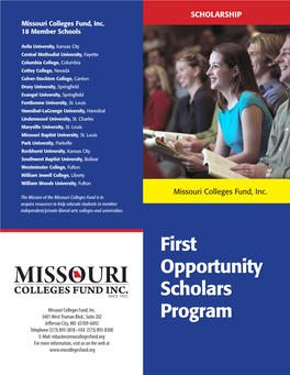 Missouri Colleges Fund, Inc
