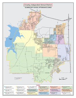 Crowley Isd 2005-06 Attendance Zone Maps