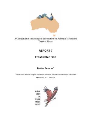 A Compendium of Ecological Information on Australia's Northern