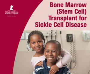 Bone Marrow (Stem Cell) Transplant for Sickle Cell Disease Bone Marrow (Stem Cell) Transplant