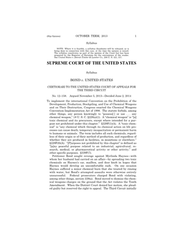 12-158 Bond V. United States (06/02/2014)