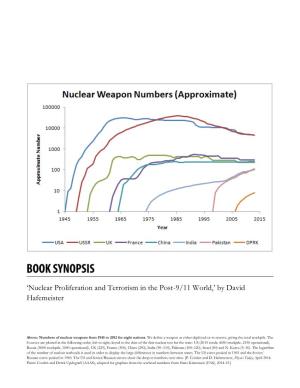 Nuclear Proliferation and Terrorism in the Post-9/11 World,’ by David Hafemeister