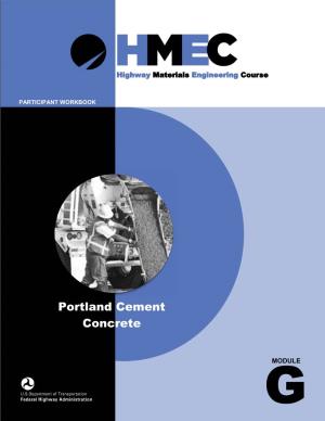 Portland Cement Concrete