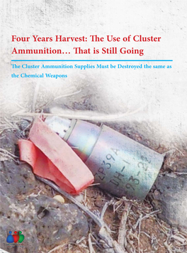 The Use of Cluster Ammunition…