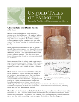 Church Bells and Death Knells by Meg Costello