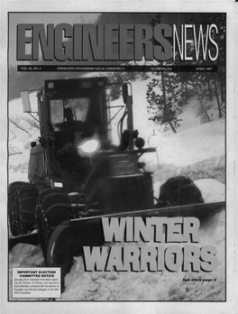 April 1997/Engineers News 3 Local 3 Leaps Into Cyberspace