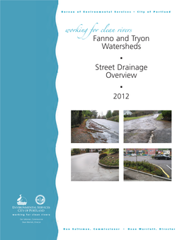 Fanno and Tryon Watersheds Street Drainage Overview