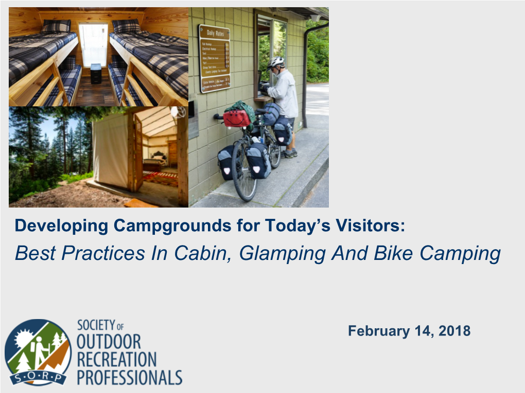 Webinar 3 BP Cabins Glamping and Bike Camping