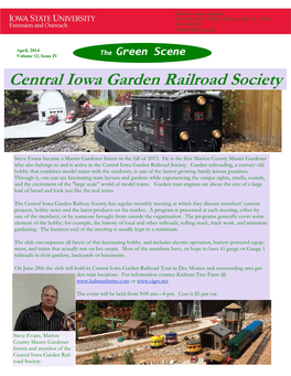 Central Iowa Garden Railroad Society