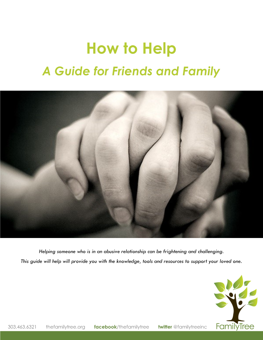 How to Help (Guide for Friends and Family of Domestic Violence