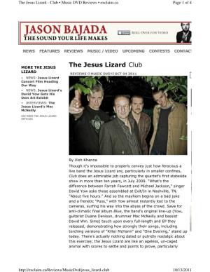 The Jesus Lizard Club