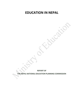 Education in Nepal