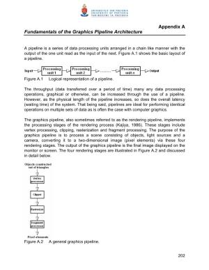 Appendix a Fundamentals of the Graphics Pipeline Architecture