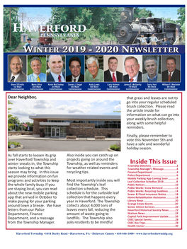 Haverford Township Newsletter