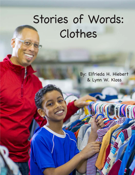 Stories of Words: Clothes