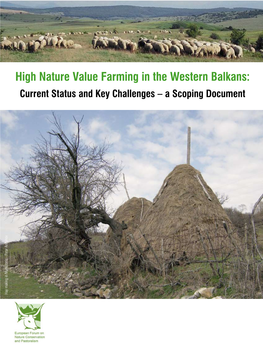 High Nature Value Farming in the Western Balkans: Current Status