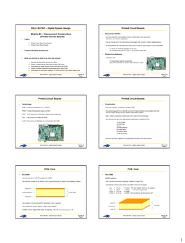 Printed Circuit Boards