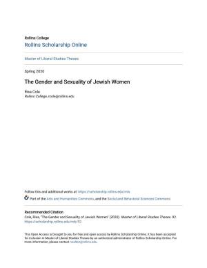 The Gender and Sexuality of Jewish Women