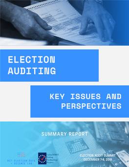Election Auditing