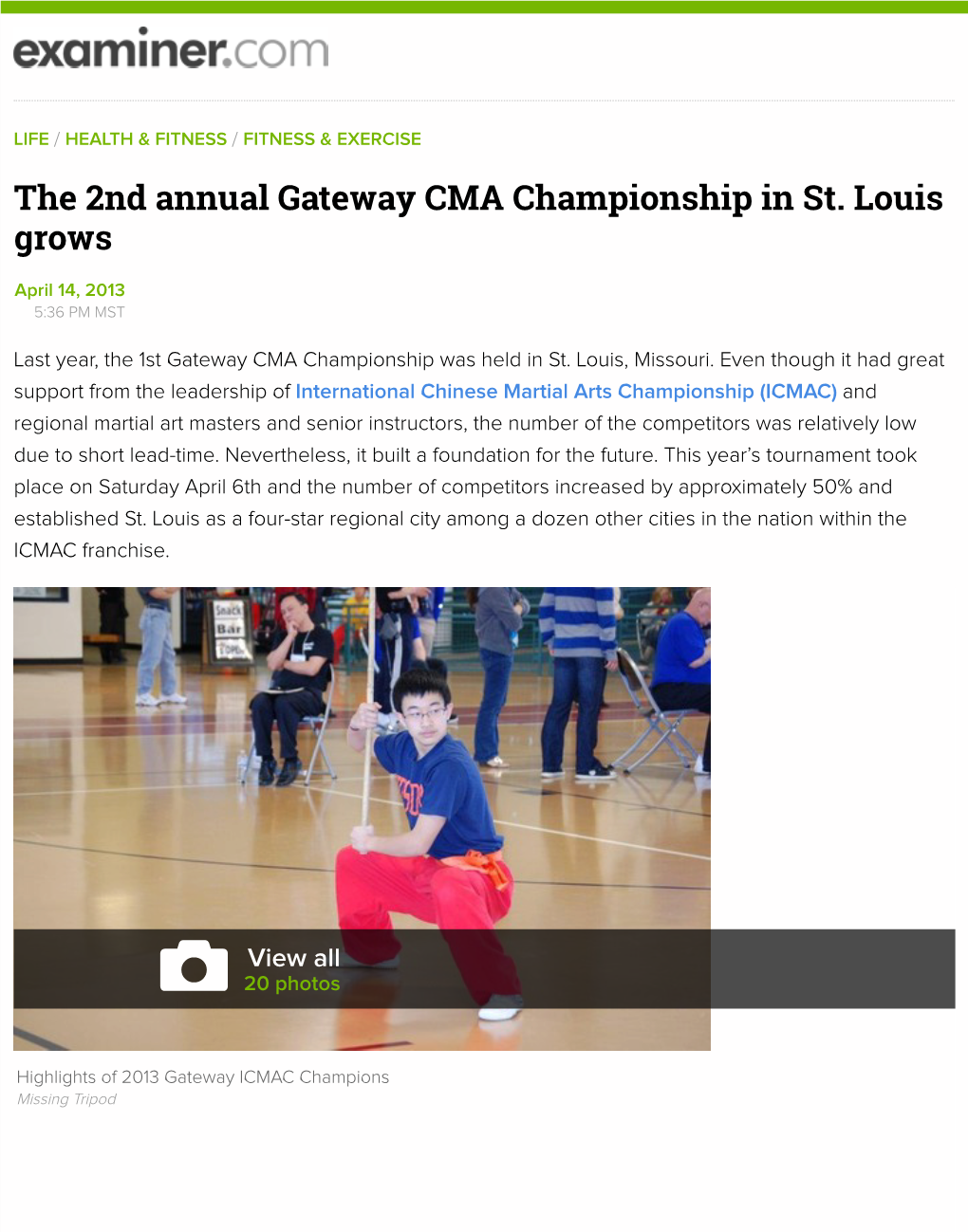 The 2Nd Annual Gateway CMA Championship in St. Louis Grows