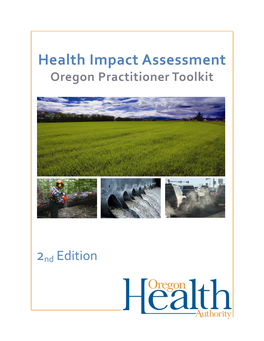 Health Impact Assessment Oregon Practitioner Toolkit