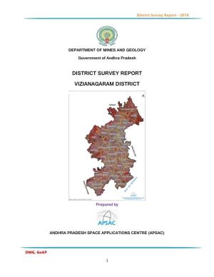 District Survey Report Vizianagaram District