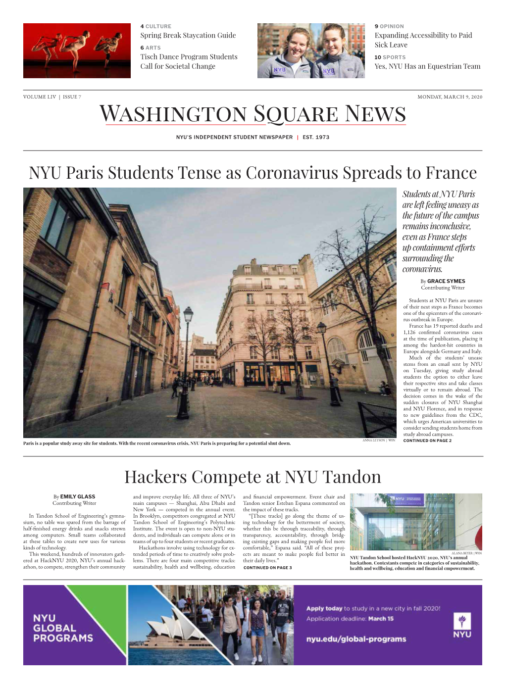 Hackers Compete at NYU Tandon NYU Paris Students Tense As