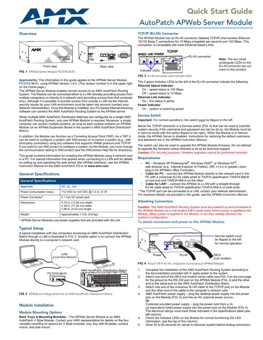 Apweb Server Module