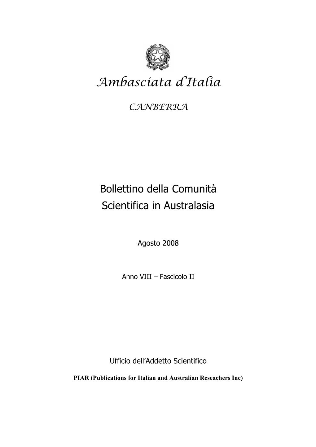 Ambasciata D'italia