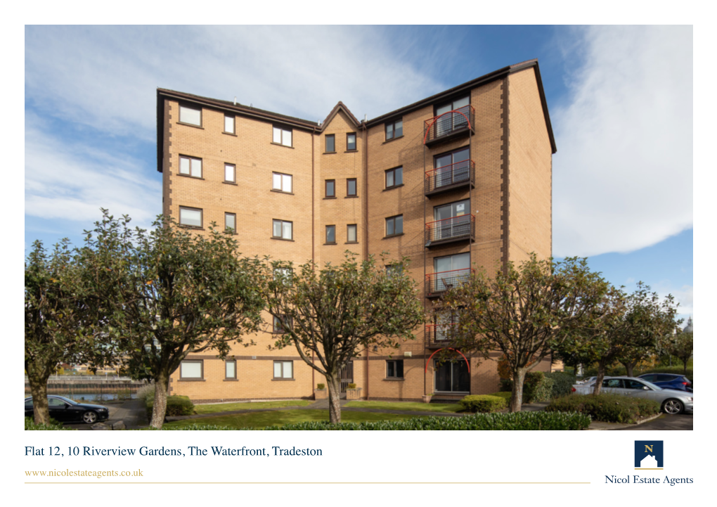 Flat 12, 10 Riverview Gardens, the Waterfront, Tradeston