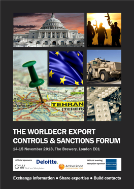 The Worldecr Export Controls & Sanctions Forum