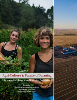 Agri-Culture & Future of Farming