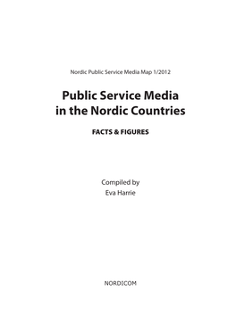 Public Service Media in the Nordic Countries