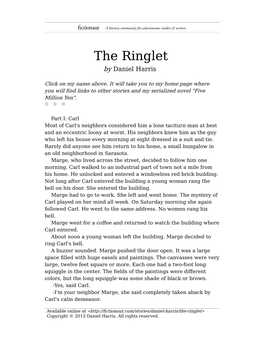 The Ringlet by Daniel Harris