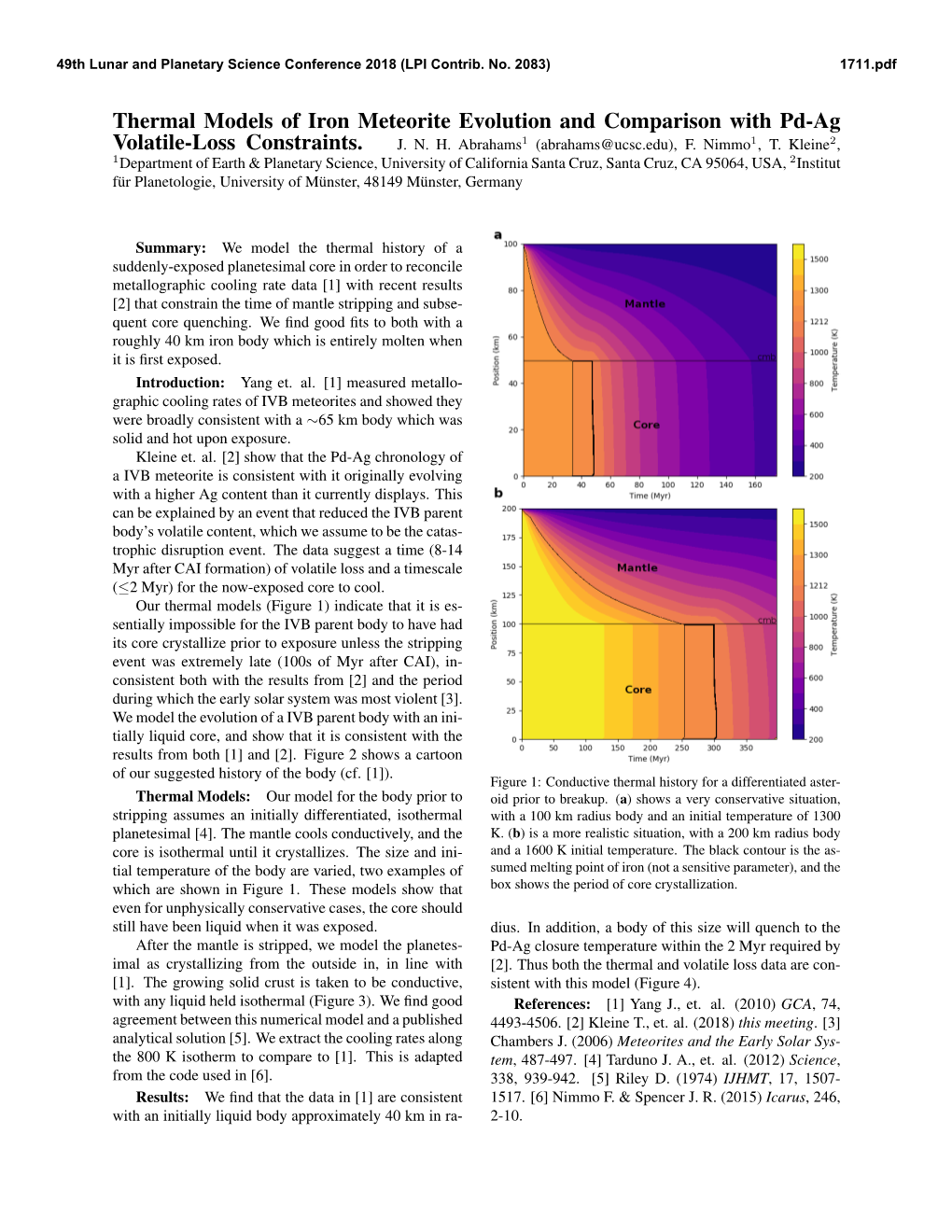 Thermal Models of Iron Meteorite Evolution and Comparison with Pd-Ag Volatile-Loss Constraints