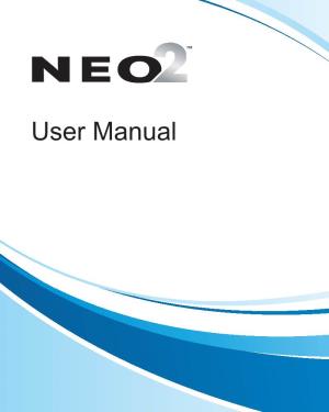 NEO 2 User Manual I C ONTENTS