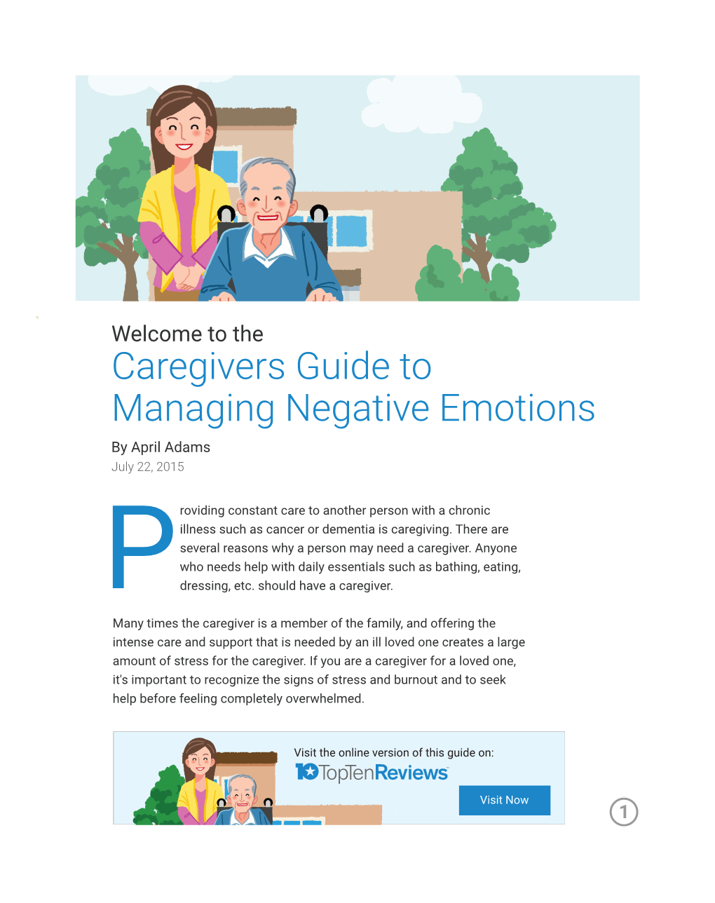 Guide to Managing Caregiver Emotions