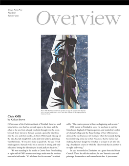 Chris Ofili by Kathan Brown