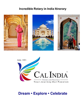 Rotary Tour to India