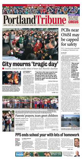 City Mourns 'Tragic Day'