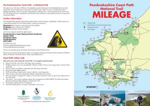Coast Path Mileage Chart