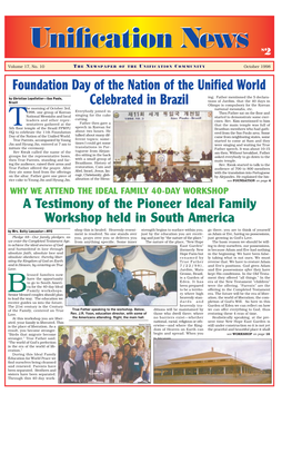 Foundation Day of the Nation of the Unified World Celebrated in Brazil