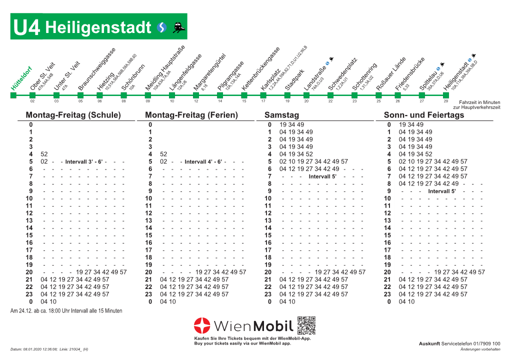 U4 Heiligenstadt