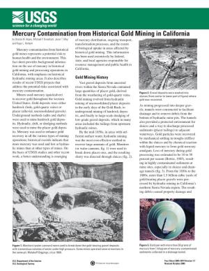 Mercury Contamination from Historical Gold Mining in California by Charles N